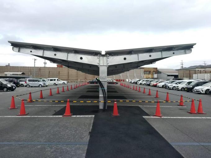 コムpleted carport project
